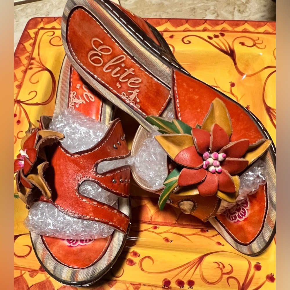 Elite by Corky’s Women’s sandal Size 9 - Picture 13 of 15